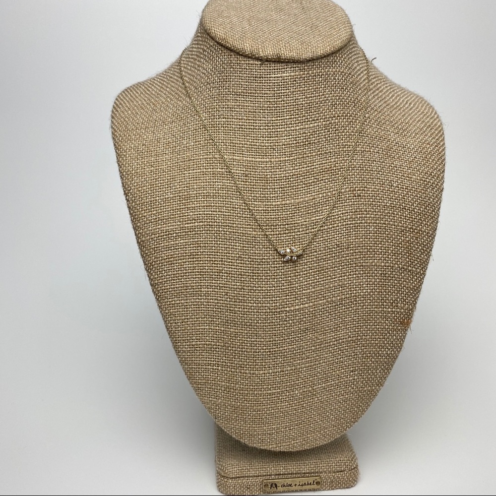 Chloe+Isabel Petite Bijoux Leaf Necklace